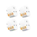 Refoss Smart Plug 4-Pack HomeKit-enabled £25.68 at Amazon (Also supports Alexa, Hey Google & Samsung SmartThings)