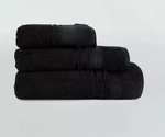 George Home 100% Cotton Bath Towel - Charcoal/Pink/Black/Plum/Lagoon/Green - £3 @ Asda