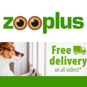Free Standard Delivery on £10+ Spends (Choose Yodel or DPD) @ Zooplus (UK Mainland)