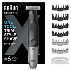 Braun Series XT5 One Blade Hybrid Beard & Stubble Trimmer, Electric Shaver for Men, Prime Exc.