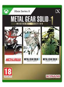 Metal Gear Solid: Master Collection Vol 1 Xbox Series X W/Code - New - The Game Collection Outlet eBay