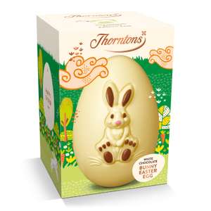 White Chocolate Bunny Easter Egg (151g) £3 + £3.95 delivery @ Thorntons