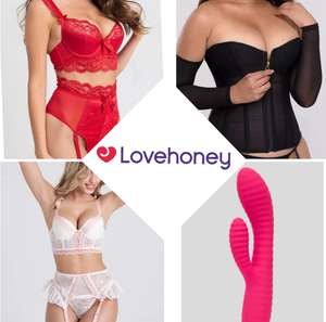 50% Off All Full Price Lovehoney products with code including Lingerie, Bondage & Sex Toys