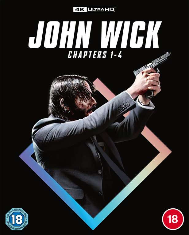 John Wick 1 - 4 Box Set (4K UHD)