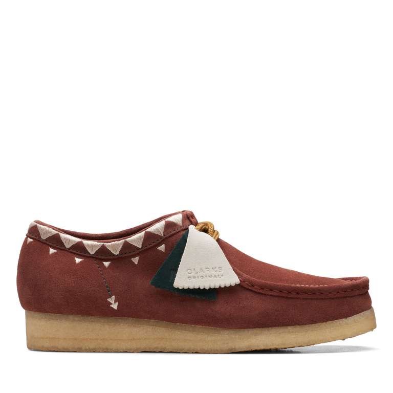 Wallabee Auburn Shoes - £64 free collection / £4.95 delivery @ Clarks