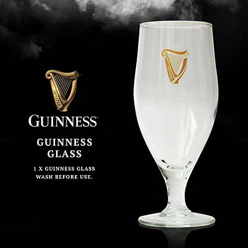 Official Guinness Gift Set - 2x Guinness Draught Stout 400ml, Stemmed Glass & Guinness Mens Wallet £19.34 delivered @ Amazon