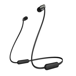 Sony WI-C310 Bluetooth Wireless In-Ear Headphones with Mic, up to 15h battery life - Black £12.50 @ Amazon