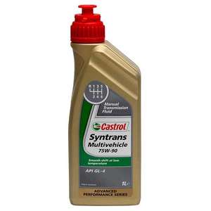 Castrol Syntrans AT 75W-90GL4 OIl - 2 x 1L for £35.56 with code @ CarParts4Less