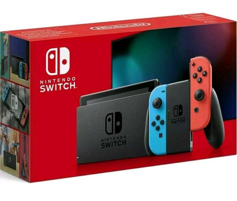 NINTENDO Switch Mario Kart 8 Deluxe Neon Red & Blue (1 left) Opened never used - £220.15 @ eBay / currys_clearance