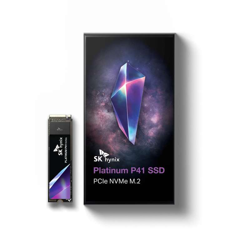 SK Hynix Platinum P41 2TB PCIe NVMe Gen4 M.2 SSD 7,000MB/s, 176-Layer 3D TLC NAND Flash, DRAM, 1200 TBW - £120 Delivered @ eBay / Haara