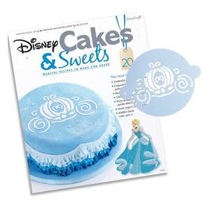 Disney Cakes & Sweets Recipe Magazine & Baking Accessory - £1 each + £2.99 Delivery @ Toys for a Pound