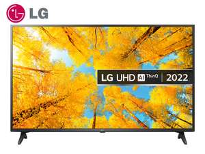 LG 55” 4K UHD Smart TV 1 Model: LG 55UQ75 £349 instore @ Lidl