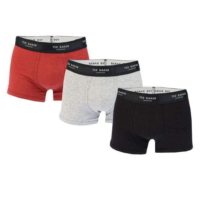 Ted Baker Mens Three Pack Cotton Fashion Trunk £19.99 + £3.95 delivery @ Get The Label