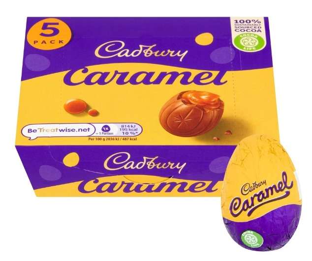 Cadbury Creme Egg Mixed / Cadbury Caramel Egg / Cadbury Oreo Egg 5 Pack (Clubcard Price)