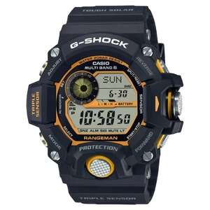 Casio G-Shock GW-9400Y-1ER Men's Master Of G Rangeman Radio Controlled Tough Solar Watch