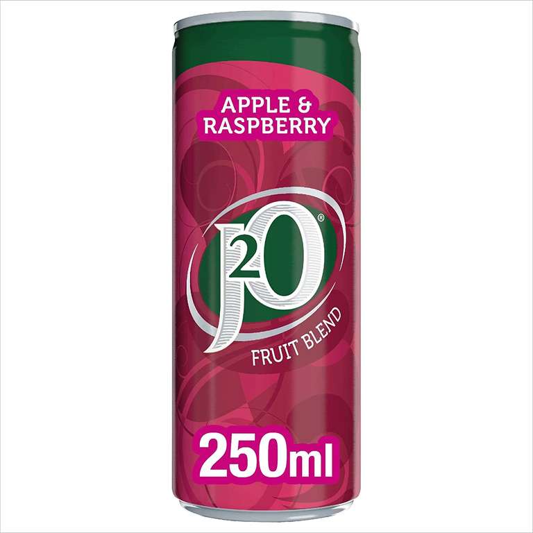 J2O Fruit Blend Juice Drink Orange and Passionfruit/Apple & Raspberry 12 pack £6 @ Amazon