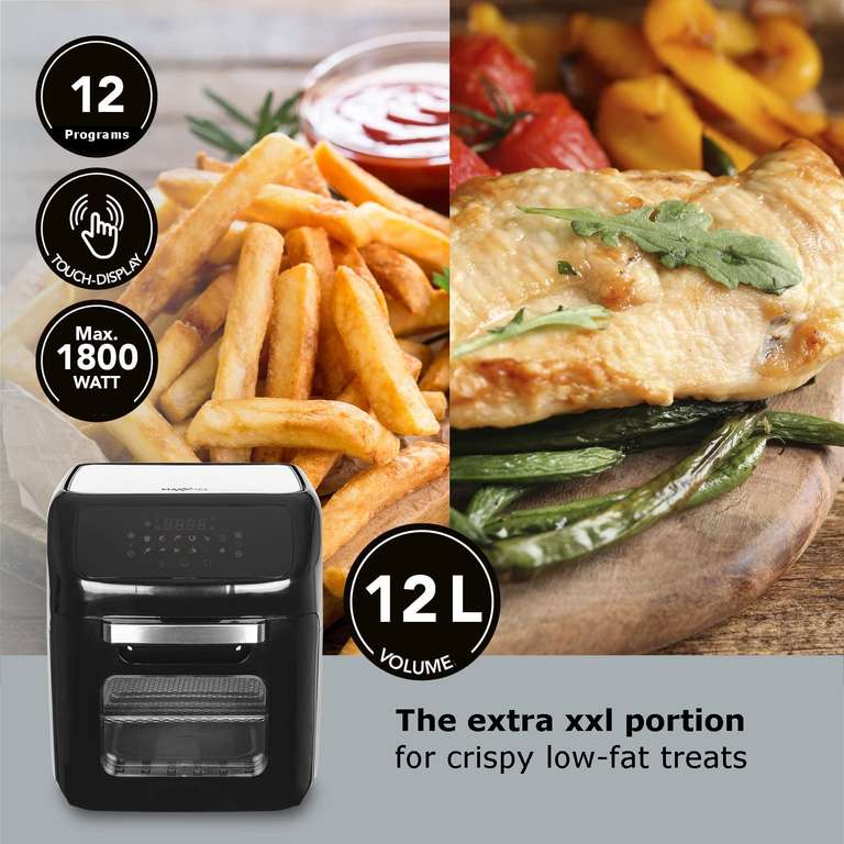 MAXXMEE Air Fryer XXL 12L - 3-in-1 Oven, Grill and Fryer - £89.99 (UK Mainland) @ landmannuk / ebay