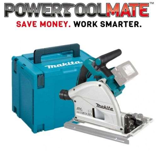 Makita DSP600ZJ Twin 18V Brushless Plunge Saw LXT - £289.99 with code @ eBay / powertoolmate