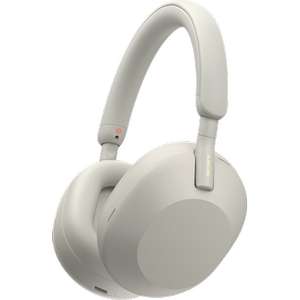 Pre-owned Sony WH-1000XM5 Wireless Noise Canceling Over Ear Headphones - Silver, B- Free C&C (24 month warranty included)