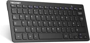 TeckNet 2.4G Wireless Keyboard For Windows 10/8/7/Vista/XP and Android Smart TV - £11.05 sold TechTack FB Amazon