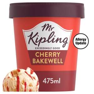 2 x Mr Kipling Ice Cream Tubs via Shopmium (£2)