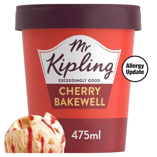 2 x Mr Kipling Ice Cream Tubs via Shopmium (£2)
