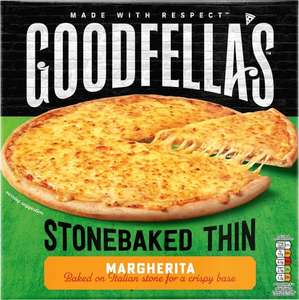 Goodfella's Stonebaked Thin Margherita 345g & Pepperoni 332g is 4 for £5 @iceland