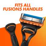 Gillette Fusion5 Men's Razor + 10 Razor Blade Refills with Precision Trimmer, 5 Anti-Friction Razor Blades