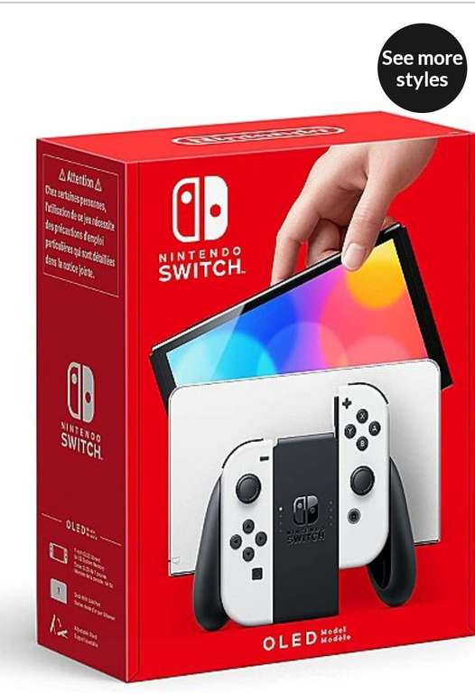 Nintendo Switch OLED £279 + £2.95 delivery at George (Asda)