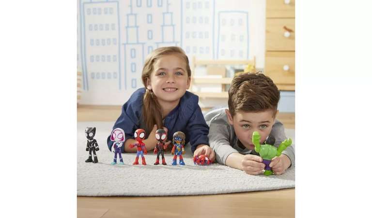 Marvel Spidey and His Amazing Friends Team Figure Collection £20 Free click and collect in Selected Stores @ Argos
