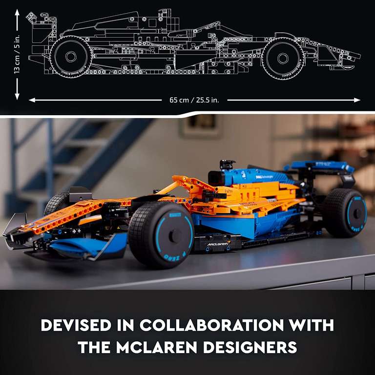 LEGO Technic McLaren Formula 1 Race Car Set 42141 £119 + Free Collection @ George (Asda)