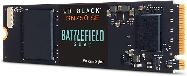 Western Digital Black SN750SE 500GB Battlefield 2042 Edition Limited Edition SSD ( free Battlefield 2042 game / NVME / M2 / PCIe 4.0 )