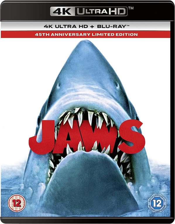 Jaws 4K - 45th Anniversary Edition [4K Ultra-HD + Blu-Ray]