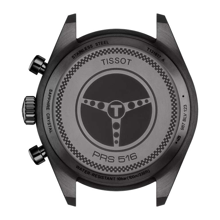 Tissot PRS 516 Chronograph Men's Black Leather Strap Watch - £280 Delivered + Free Shipping - @ Ernest Jones
