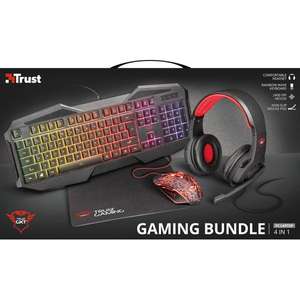 Trust GXT 788RW 4 in 1 Gaming Bundle for PC & Laptop £29.99 @ Smyths