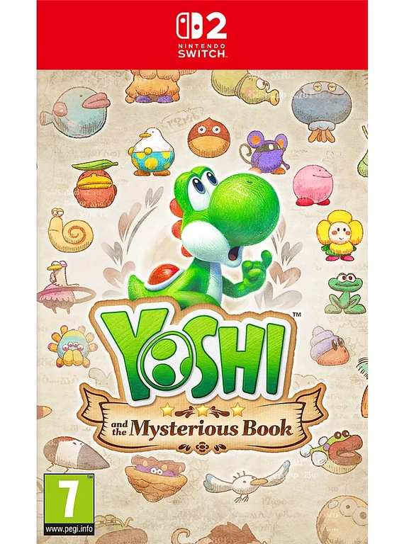 Yoshi and the Mysterious Book - Nintendo Switch 2 - Free C&C