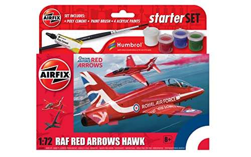 Airfix A55002 Small Beginners Gift Set Red Arrows Hawk - £9.49 @ Amazon