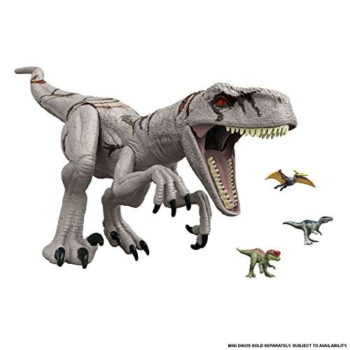 Jurassic World Dominion Super Colossal Atrociraptor Dinsoaur Toy, Action Figure at 3 Feet Long with Eating Feature £35.10 @ Amazon