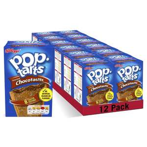 Kellogg's Pop-Tarts Frosted Choctastic Toaster Pastry Boxes, 12x8x48g - £21.79 @ Amazon