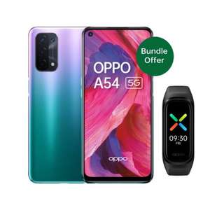 OPPO a54 5G + free OPPO band £199 at OPPO store