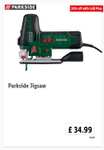 Parkside Jigsaw £34.99 + 20% Off Via Lidl Plus App @Lidl