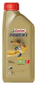 Castrol POWER1 4T 10W-40 Motorcycle Oil 1L - £7.98 with S&S/ 4L for £29.59 - £28.11 with S&S
