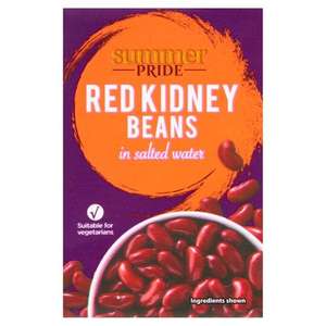 Summer Pride Chopped tomato/Red Kidney Beans/chickpeas 380g