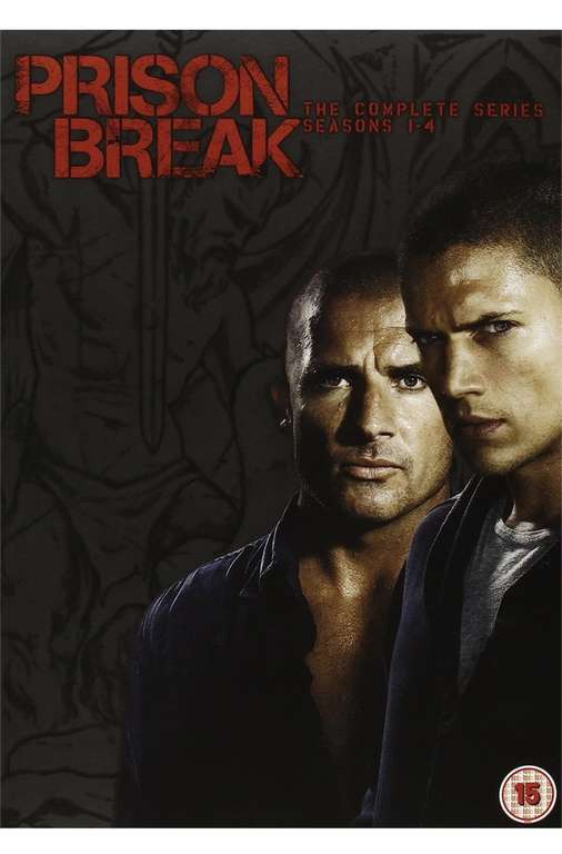 Prison Break - Season 1-4 DVD (used) £3.05 with code @ World of Books