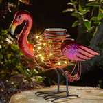 Smart Garden Solar Flamingo Spiralight (1080016) £7.99 Free Click& Collect @ Longacres
