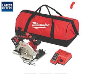 MILWAUKEE M18 BLCS66 190MM 18V Brushless Cordless Circular Saw W/ 4.0AH Battery + Charger + Bag