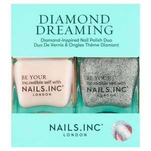 Nails.Inc Diamond Dreaming Diamond Inspired Nail Polish Duo - Beckton