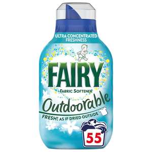 Fairy Outdoorable Fabric Conditioner 55 Washes 770Ml free W/Coupon selected accounts
