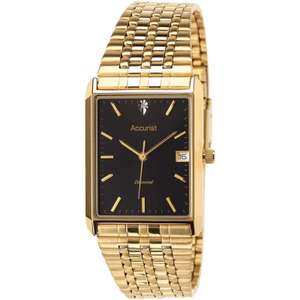 Mens Accurist Accurist Mens Diamond Watch £48 with code + £2.95 Delivery @ Watch Shop