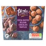 Sainsbury's Taste the Difference Belgian Dusted/Flaked Chocolate Truffles (260g / 200g)